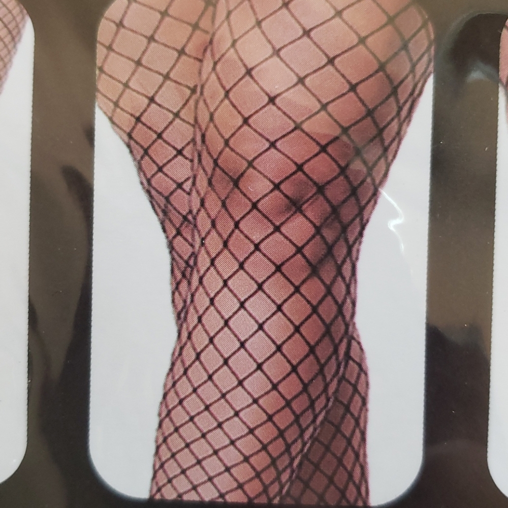 🌺 Black Fishnet Pantyhose